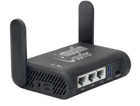 MuslimSurfer Hub — router add-on for home filtering