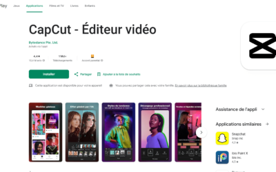 Série audio : L’app CapCut est pas très sûre, ma recommendation sécurité